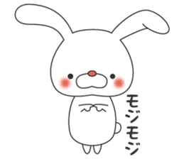 Tsundere Usa of rabbit sticker #9861243