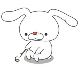 Tsundere Usa of rabbit sticker #9861246