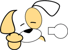 Dog of emoticons sticker #9861474