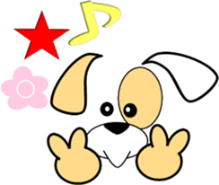Dog of emoticons sticker #9861489