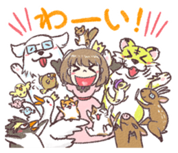 hirokolin and her family sticker #9861895