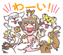 hirokolin and her family sticker #9861895