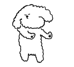 My Bichon! We love you'3' sticker #9862136