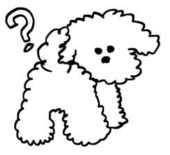 My Bichon! We love you'3' sticker #9862138