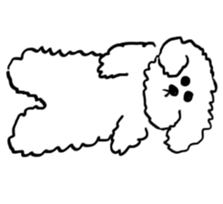 My Bichon! We love you'3' sticker #9862140