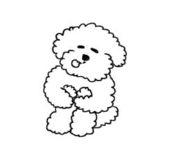 My Bichon! We love you'3' sticker #9862144