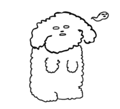 My Bichon! We love you'3' sticker #9862148