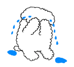 My Bichon! We love you'3' sticker #9862149