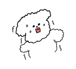 My Bichon! We love you'3' sticker #9862157