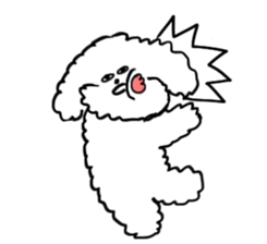 My Bichon! We love you'3' sticker #9862158
