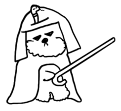 My Bichon! We love you'3' sticker #9862162