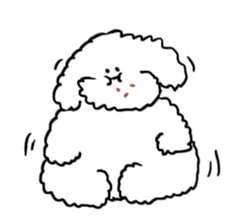 My Bichon! We love you'3' sticker #9862163