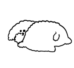 My Bichon! We love you'3' sticker #9862164