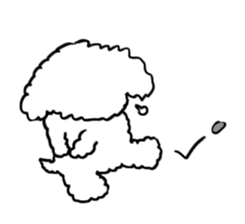 My Bichon! We love you'3' sticker #9862171