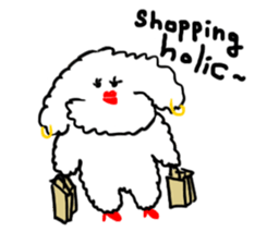 My Bichon! We love you'3' sticker #9862174