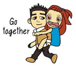 Lovers D&Lucky sticker #9862212