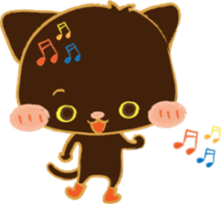 Black Cat and Kyi-chan sticker #9862311