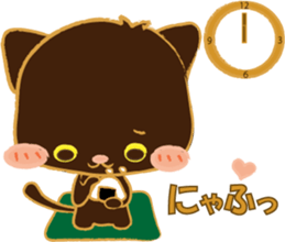 Black Cat and Kyi-chan sticker #9862322