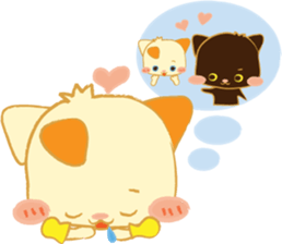 Black Cat and Kyi-chan sticker #9862334