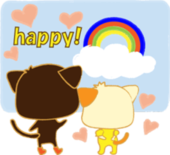 Black Cat and Kyi-chan sticker #9862335