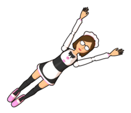 Maid doll sticker #9862440