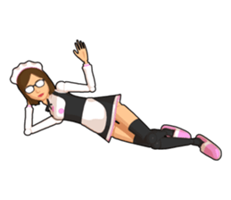 Maid doll sticker #9862441