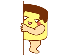 Every day Peta [pudding man] sticker #9862667