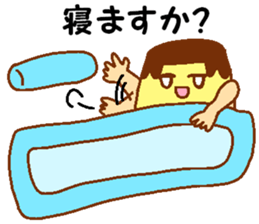 Every day Peta [pudding man] sticker #9862675