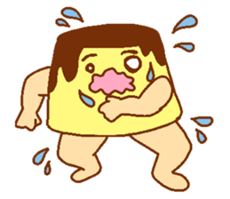 Every day Peta [pudding man] sticker #9862678