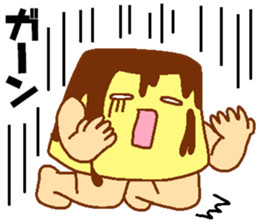 Every day Peta [pudding man] sticker #9862684