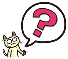 The balloon Sticker of cat sticker #9862767