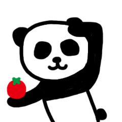 Business panda, sometimes gently