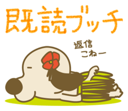The dog doing the hula 4 for group chat sticker #9862878