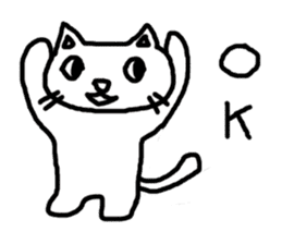 Collecting cat 1 sticker #9863062