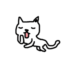 Collecting cat 1 sticker #9863068