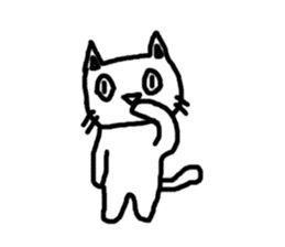 Collecting cat 1 sticker #9863075