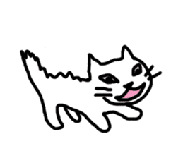 Collecting cat 1 sticker #9863077