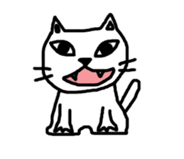 Collecting cat 1 sticker #9863078