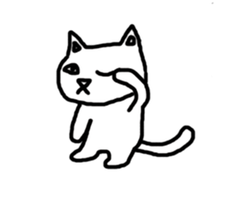 Collecting cat 1 sticker #9863079