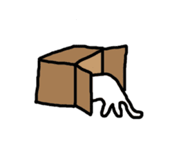 Collecting cat 1 sticker #9863083