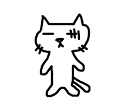Collecting cat 1 sticker #9863089