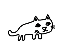 Collecting cat 1 sticker #9863091