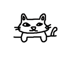 Collecting cat 1 sticker #9863094