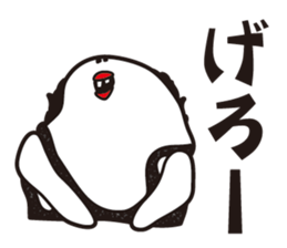 I prefer cats than dogs. sticker #9863404