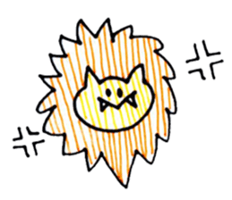 Ballpoint pen illustrations sticker #9863851