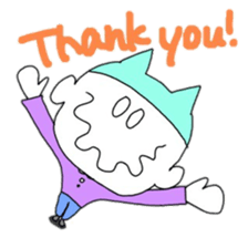 We came from the sky sticker #9863980