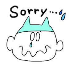 We came from the sky sticker #9863982