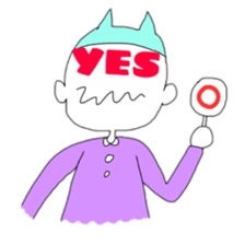 We came from the sky sticker #9863986