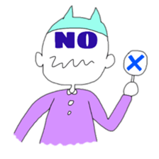 We came from the sky sticker #9863987