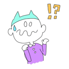 We came from the sky sticker #9863991